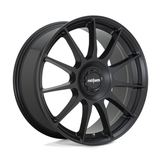 Rotiform R168 DTM Wheel 20x8.5 5x112/5x120 35 Offset Concial Seats - Satin Black