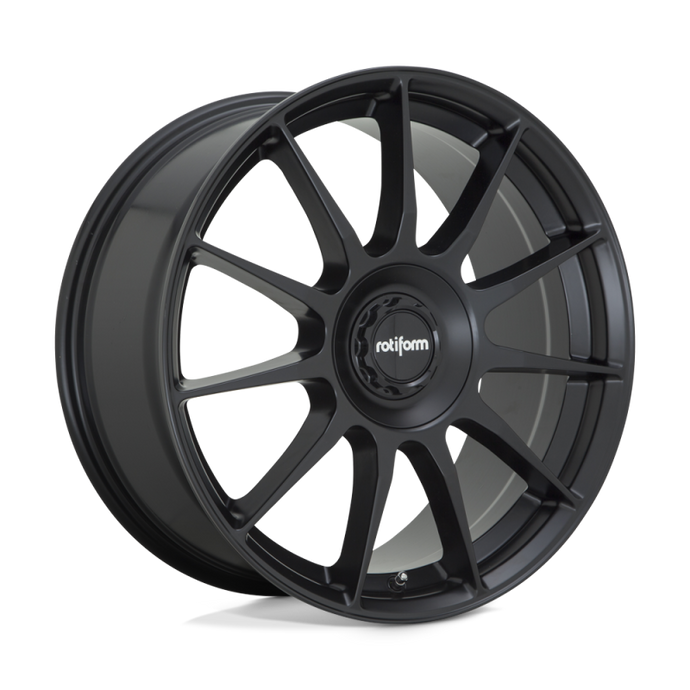 Rotiform R168 DTM Wheel 19x8.5 5x112/5x120 35 Offset Concial Seats - Satin Black