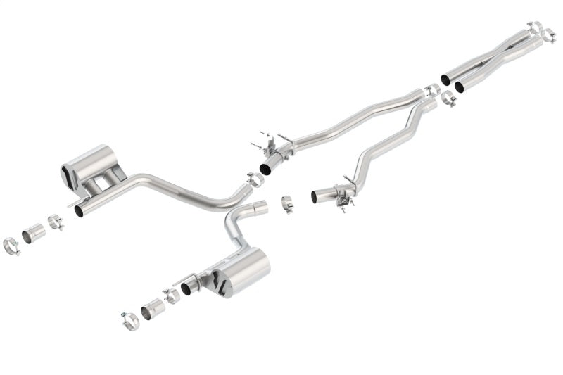 Load image into Gallery viewer, Borla 2015 Dodge Challenger SRT/392 Hemi 6.4L V8 ATAK Catback Exhaust w/ Valves Factory Bezel
