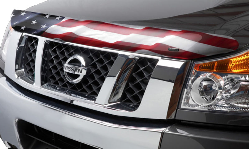 Load image into Gallery viewer, Stampede 2016-2019 Nissan Titan XD Vigilante Premium Hood Protector - Flag
