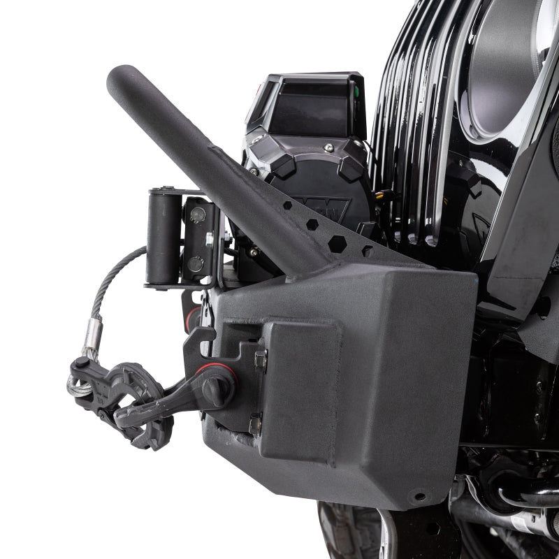 Load image into Gallery viewer, Go Rhino 07-20 Jeep Wrangler JL/JLU/JK/JKU/Gladiator JT Rockline Front Stubby Bumper w/ Overrider

