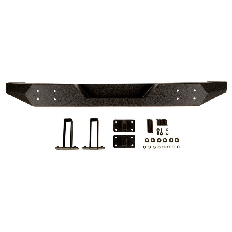 Load image into Gallery viewer, Rugged Ridge Spartan Rear Bumper Full Width 07-18 Jeep Wrangler JK
