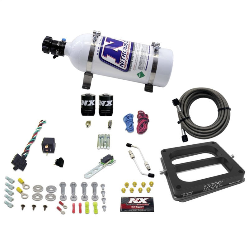 Load image into Gallery viewer, Nitrous Express Dom/Gasoline Nitrous Kit (100-500HP) w/5lb Bottle
