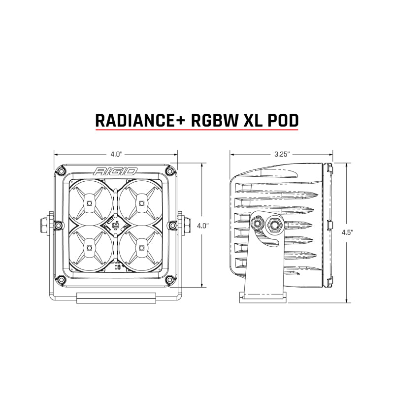 Load image into Gallery viewer, Rigid Industries Radiance+ Pod XL RGBW - Pair
