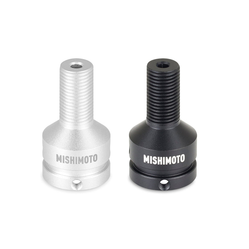 Load image into Gallery viewer, Mishimoto Non-Threaded Shifter Adapter Kit - Silver
