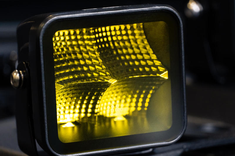 Load image into Gallery viewer, DV8 Offroad 3in Elite Series LED Amber Pod Light
