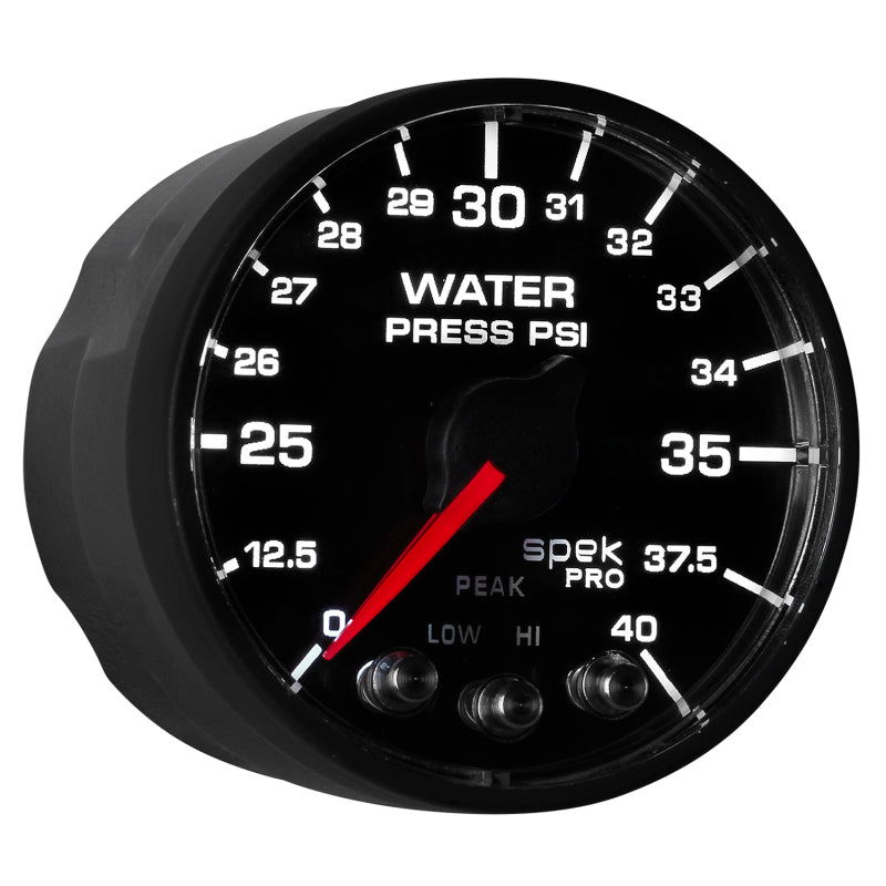 Load image into Gallery viewer, Autometer Spek-Pro - Nascar 2-1/16in Water Press 0- 40 psi Bfb
