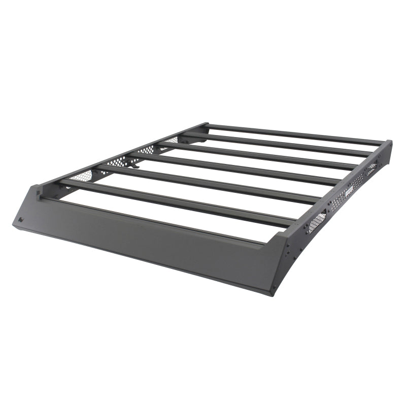 Load image into Gallery viewer, Go Rhino 16-23 Toyota Tacoma DC Ceros Low Profile Roof Rack - Tex. Blk
