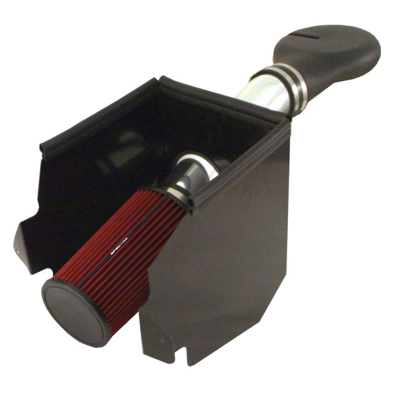 Load image into Gallery viewer, Spectre 94-01 Dodge RAM 1500/2500 V8-5.2/5.9L F/I Air Intake Kit - Polished w/Red Filter
