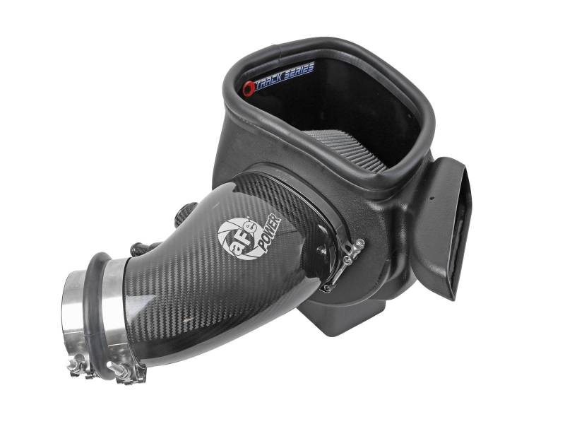 Load image into Gallery viewer, aFe 12-21 Jeep Grand Cherokee 6.4L Track Series Carbon Fiber Cold Air Intake w/Pro Dry S Filter
