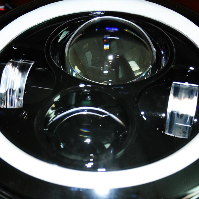 Load image into Gallery viewer, DV8 Offroad 07-18 Jeep Wrangler JK LED Projector Headlights
