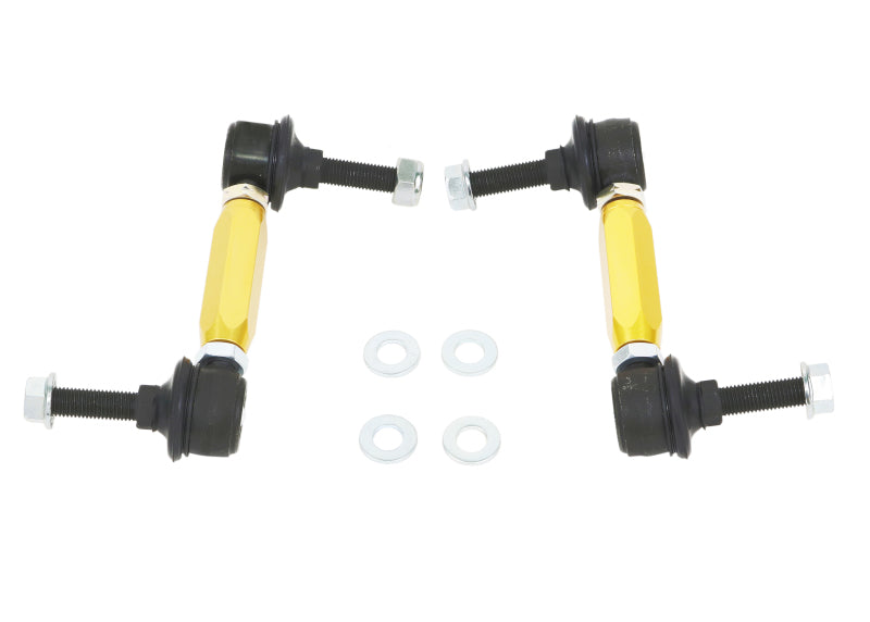 Load image into Gallery viewer, Whiteline Universal Swaybar Link Kit-Heavy Duty Adj Steel Ball w/ 10mm Ball Stud
