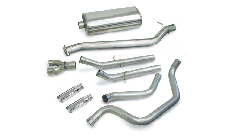 Load image into Gallery viewer, Corsa 1999-2007 Chevrolet Silverado Ext. Cab/Short Bed 1500 4.8L V8 Polished Sport Cat-Back Exhaust
