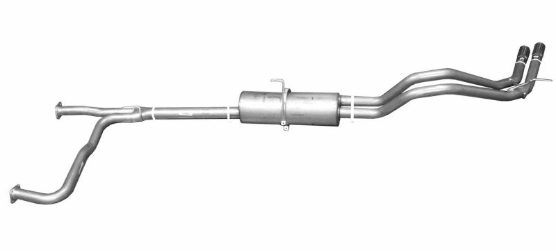 Load image into Gallery viewer, Gibson 04-10 Nissan Titan LE 5.6L 2.5in Cat-Back Dual Sport Exhaust - Stainless
