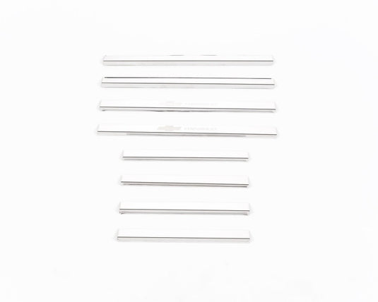 Putco 14-18 Chevy Silv LD - Crew Cab w/ CHEVROLET Etching (8pcs) SS Door Sills