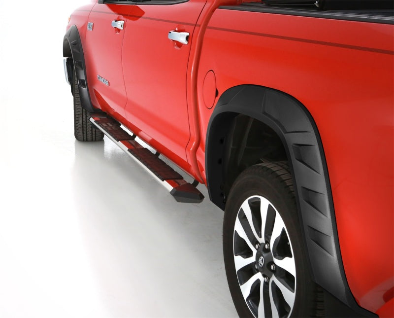 Load image into Gallery viewer, Bushwacker 14-19 Toyota Tundra w/ 66.7in Bed DRT Style Flares 4pc - Black
