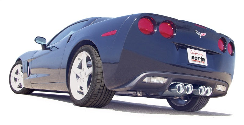 Load image into Gallery viewer, Borla 05-08 Chevrolet Corvette Coupe/Conv 6.0L/6.2L 8cyl Aggressive ATAK Exhaust (rear section only)
