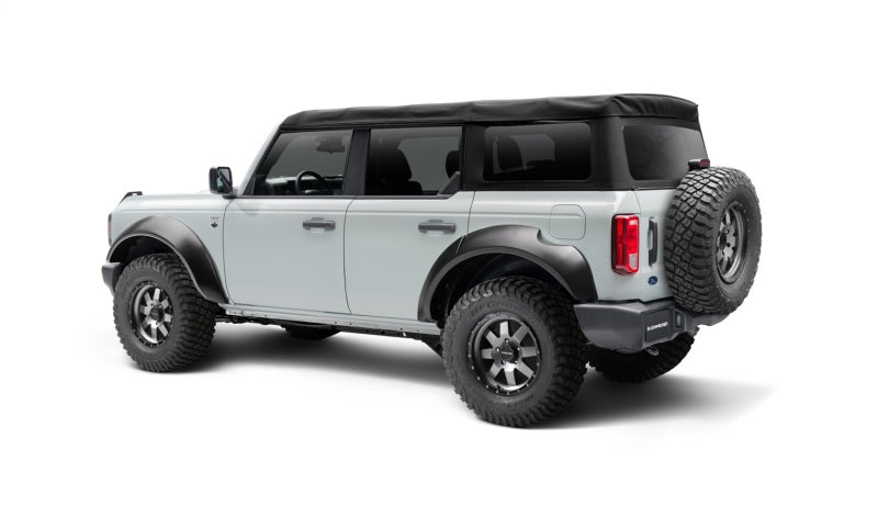 Load image into Gallery viewer, Bushwacker 2021+ Ford Bronco 4-Door Extend-A-Flares 4pc - Black
