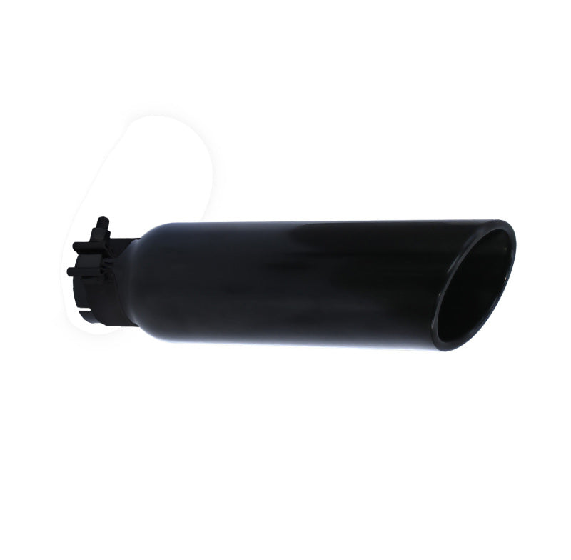 Load image into Gallery viewer, Go Rhino Exhaust Tip - Black - ID 2 1/2in x L 14in x OD 4in
