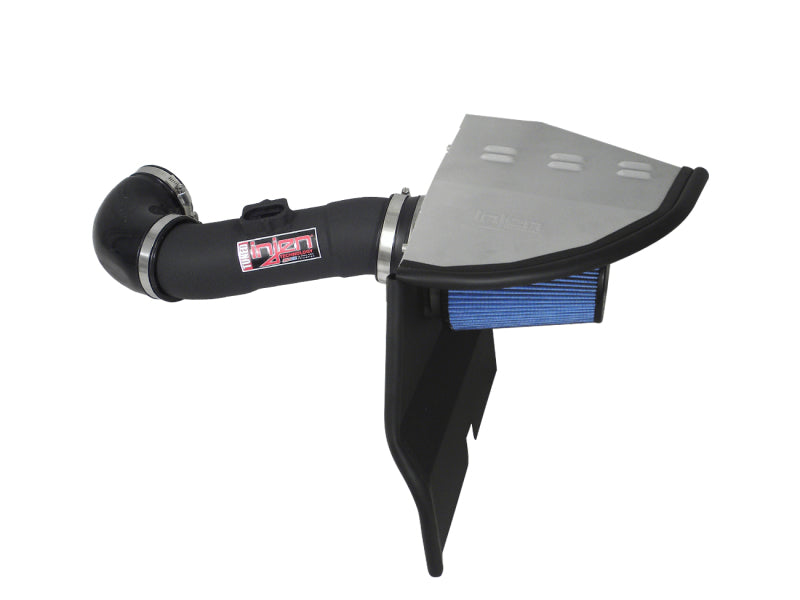Load image into Gallery viewer, Injen 10 Camaro 3.6L V6 Wrinkle Black Power-Flow Short Ram Air Intake System
