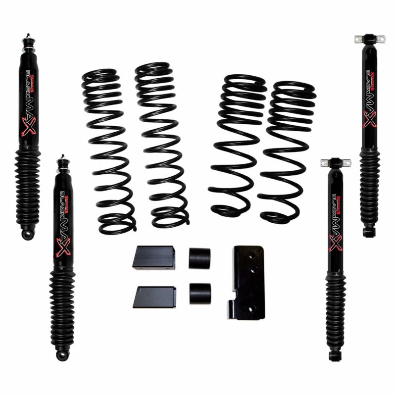 Load image into Gallery viewer, Skyjacker 2007-2018 Jeep Wrangler JK 2 Door 4WD Long Travel 2in-2.5in Lift Kit w/Black Max Shocks

