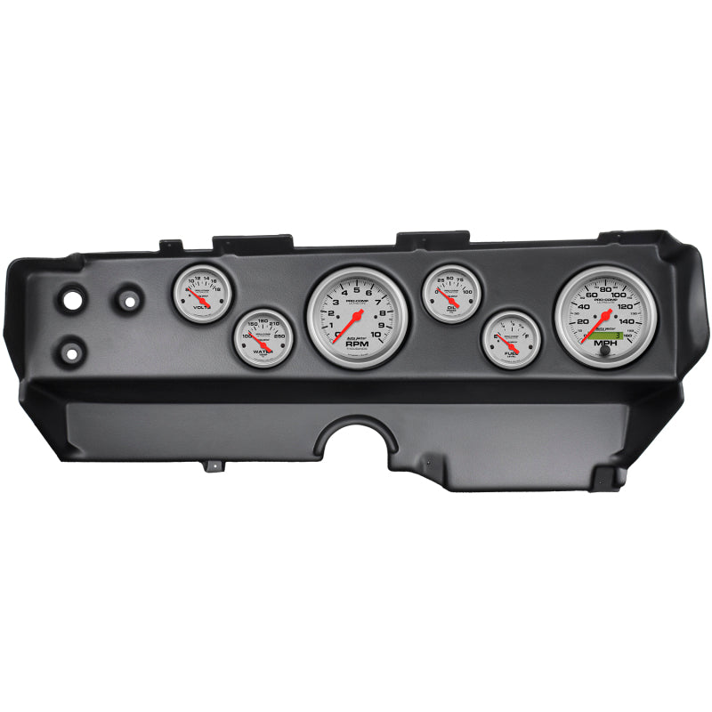 Load image into Gallery viewer, Autometer Ultra-Lite 70-74 E-Body/Cuda/Challenger Dash Kit 6pc Tach / MPH / Fuel / Oil / WTMP / Volt
