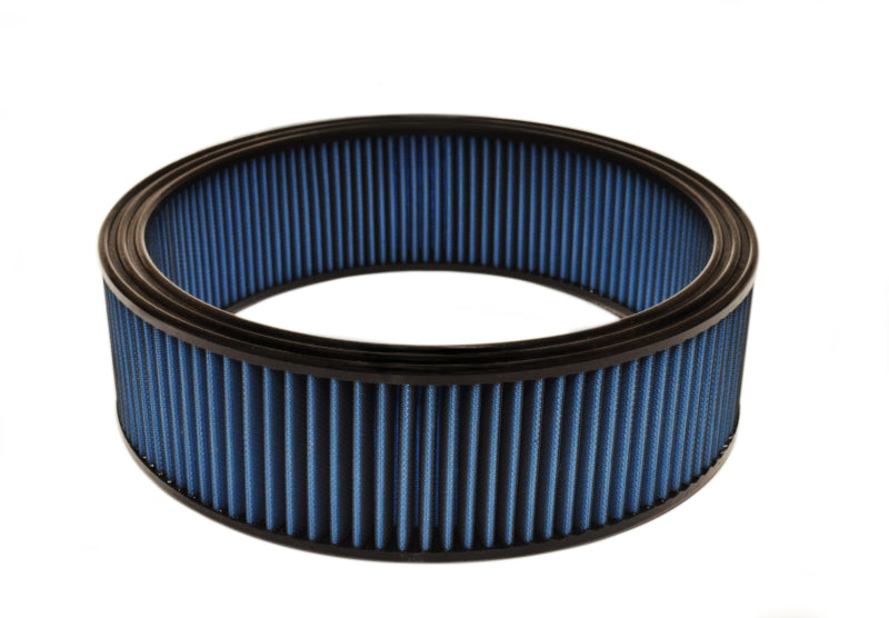 Load image into Gallery viewer, Injen NanoWeb Dry Air Filter 14in Round x 4in Tall - 1in Pleats
