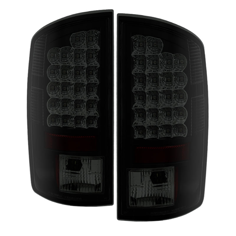 Load image into Gallery viewer, Spyder Dodge Ram 02-06 1500/Ram 2500/3500 03-06 LED Tail Light Black Smoke ALT-YD-DRAM02-LED-BSM
