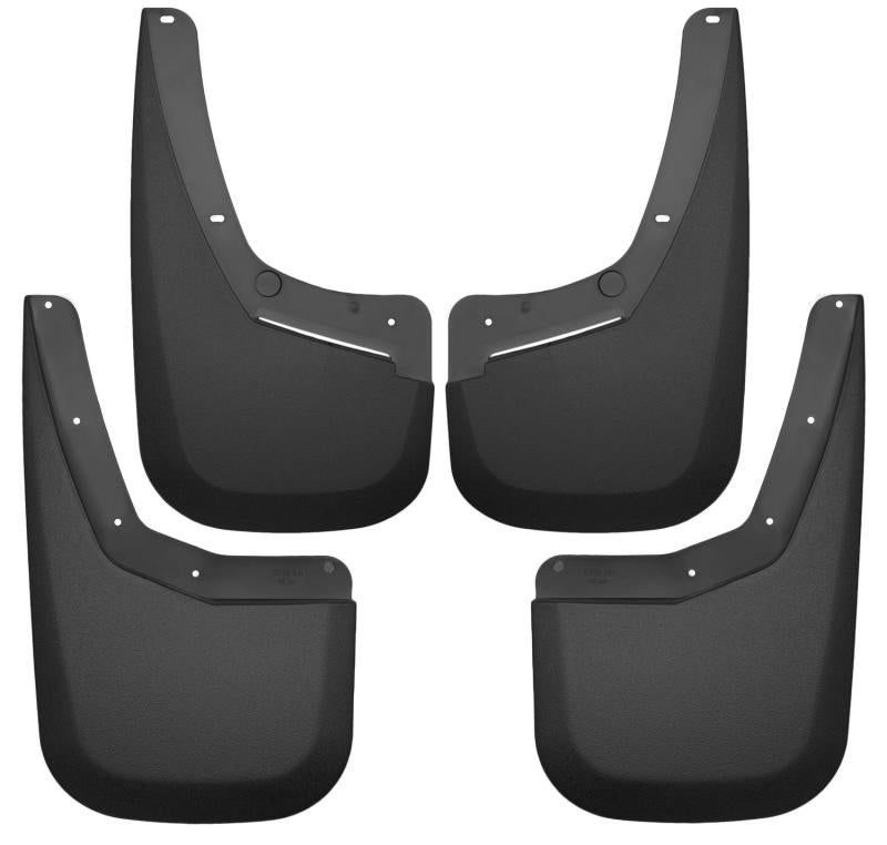 Load image into Gallery viewer, Husky Liners 07-13 Chevy Silverado 1500 LT / 07-14 Silverado 2500HD Front &amp; Rear Mud Guards - Black
