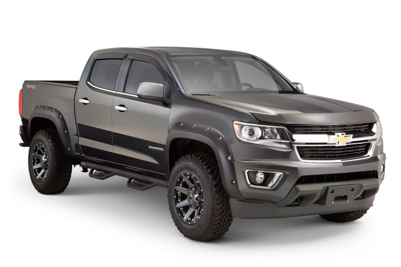 Load image into Gallery viewer, Lund 15-17 Chevy Colorado Crew Cab Terrain HX Step Nerf Bars - Black
