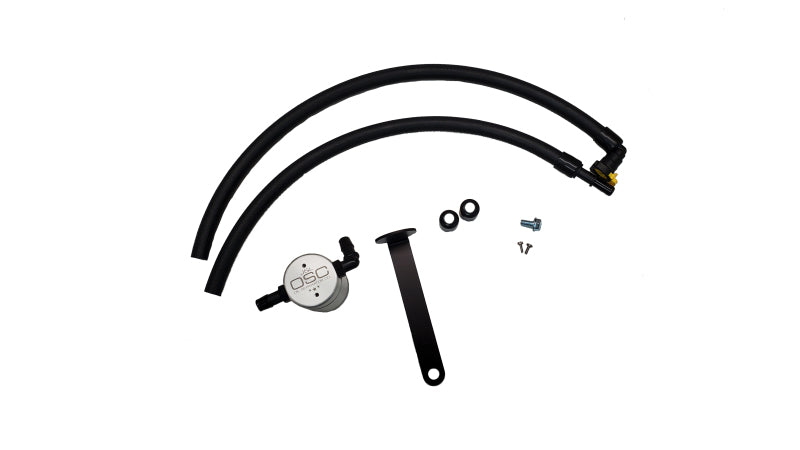 Load image into Gallery viewer, J&amp;L 21-21.5 Ford Bronco 2.3L Ecoboost Passenger Side 3.0 Oil Separator - Clear Anodized
