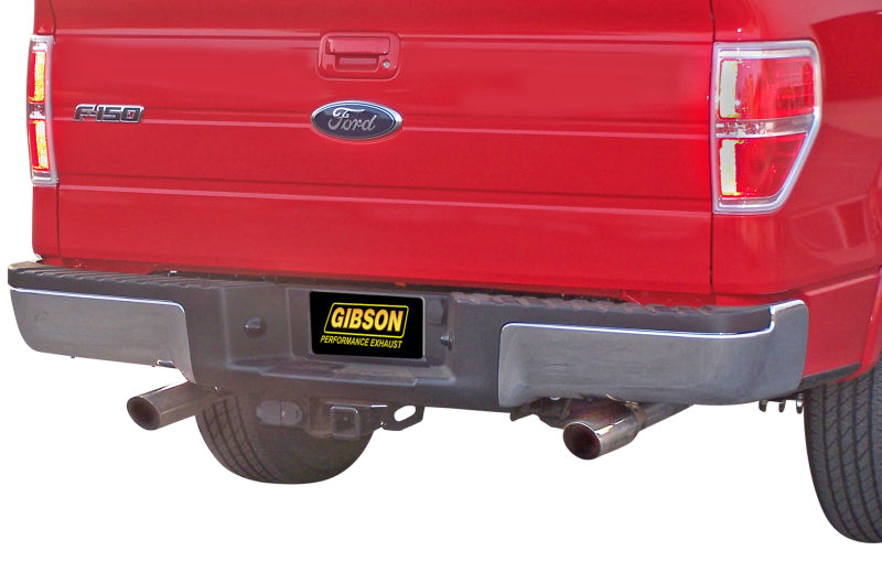 Load image into Gallery viewer, Gibson 11-13 Ford F-150 FX2 3.5L 2.5in Cat-Back Dual Split Exhaust - Stainless
