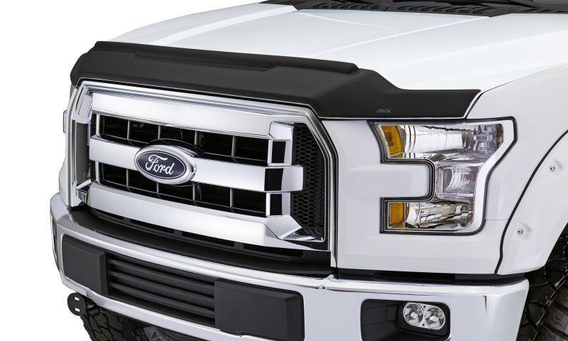 Load image into Gallery viewer, AVS 17-18 Ford F-150 Raptor Aeroskin II Textured Low Profile Hood Shield - Black
