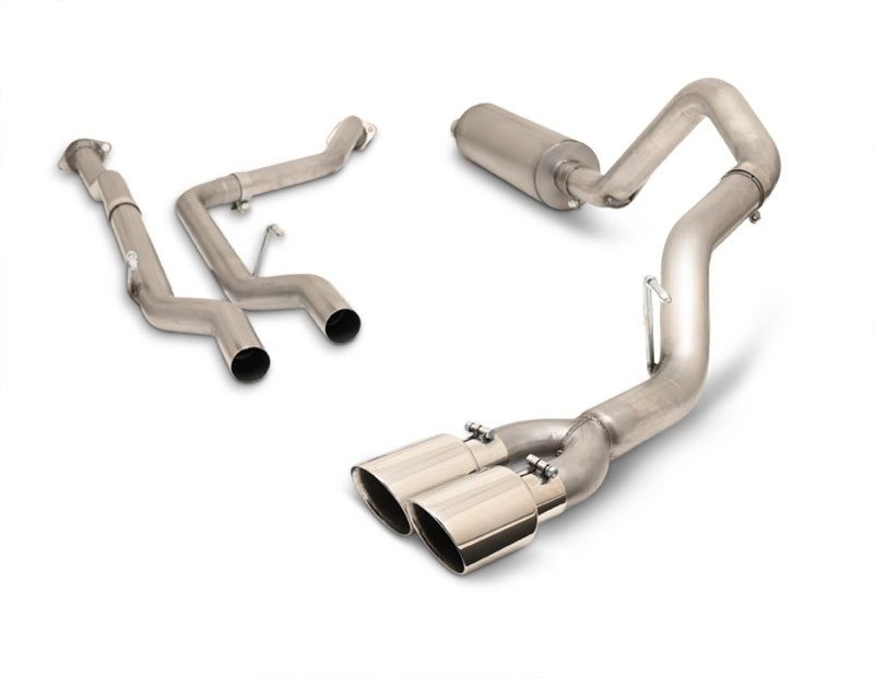 Load image into Gallery viewer, Gibson 2022 Toyota Tundra 3.5L-T V6 5.5ft bed 2.5in Cat-Back Dual Sport Exhaust - Stainless
