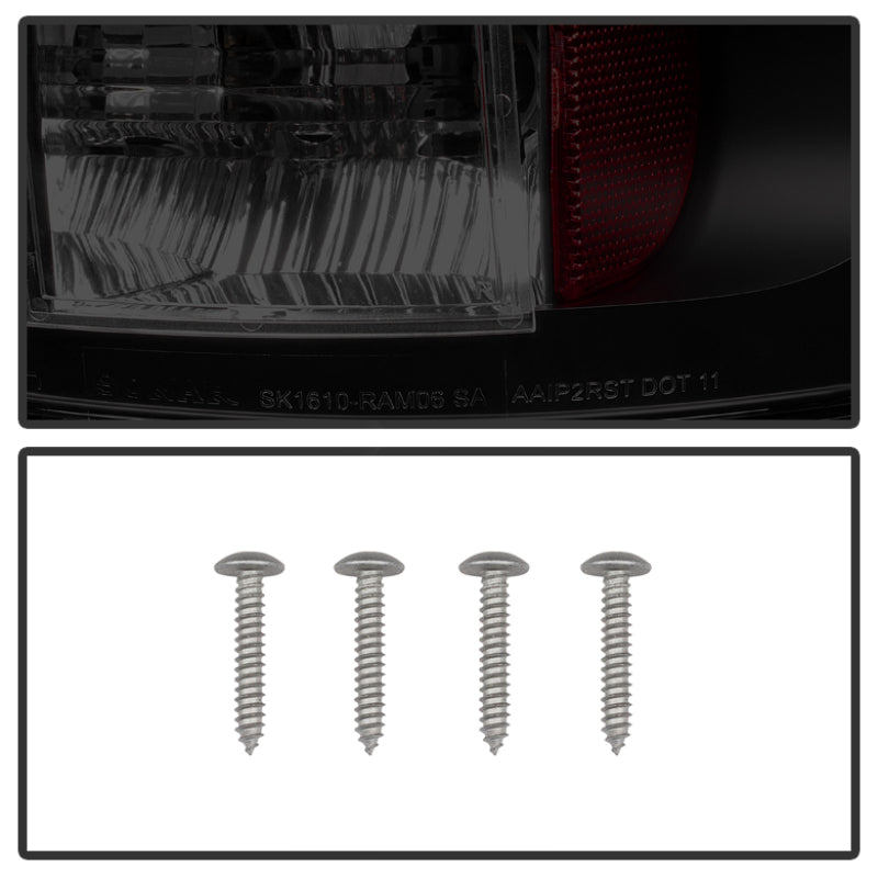 Load image into Gallery viewer, Spyder Dodge Ram 02-06 1500/Ram 2500/3500 03-06 LED Tail Light Black Smoke ALT-YD-DRAM02-LED-BSM
