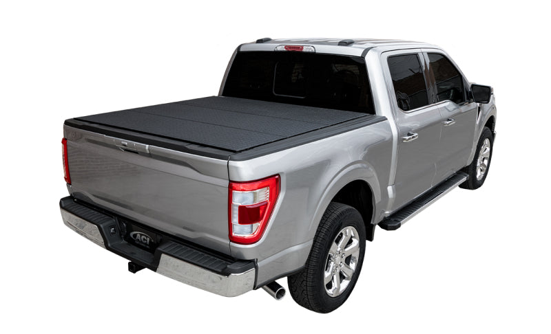 Load image into Gallery viewer, Access LOMAX Pro Series Tri-Fold Cover 04-18 Ford F-150 5ft 6in Short Bed Black Diamond Mist
