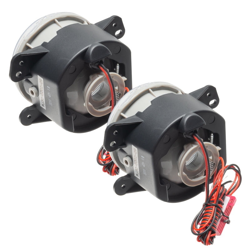 Load image into Gallery viewer, Oracle Lighting 07-09 Jeep Wrangler JK Pre-Assembled LED Halo Fog Lights -Pink
