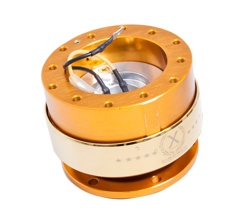 Load image into Gallery viewer, NRG Quick Release Gen 2.0 - Rose Gold Body / Titanium Chrome Ring
