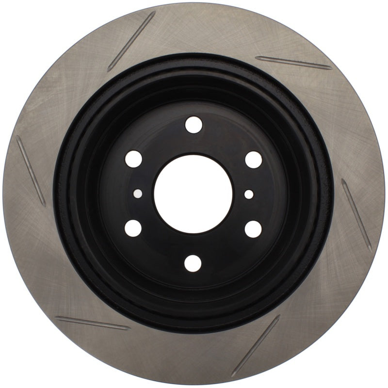 Load image into Gallery viewer, StopTech PowerSlot Chevy Avalanche/Silverado/Suburban/Tahoe / GMC Yukon Right Slotted Rear Rotor
