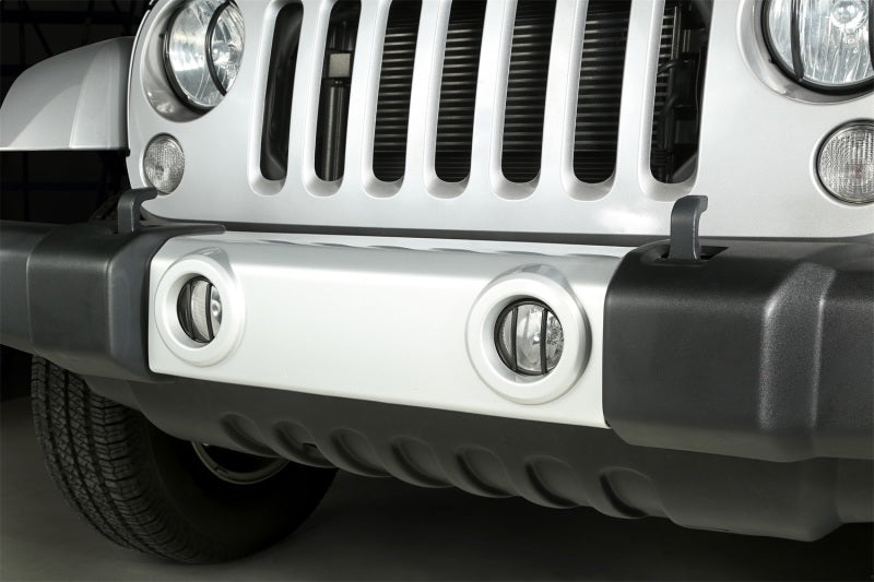 Load image into Gallery viewer, Rugged Ridge 07-18 Jeep Wrangler JK Black Fog Light Euro Guards
