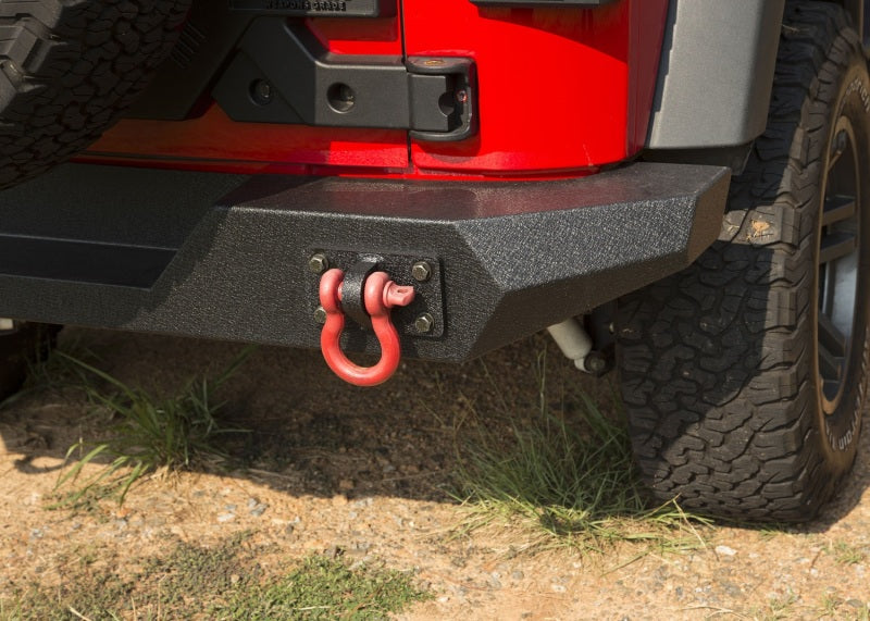 Load image into Gallery viewer, Rugged Ridge Spartan Rear Bumper Full Width 07-18 Jeep Wrangler JK
