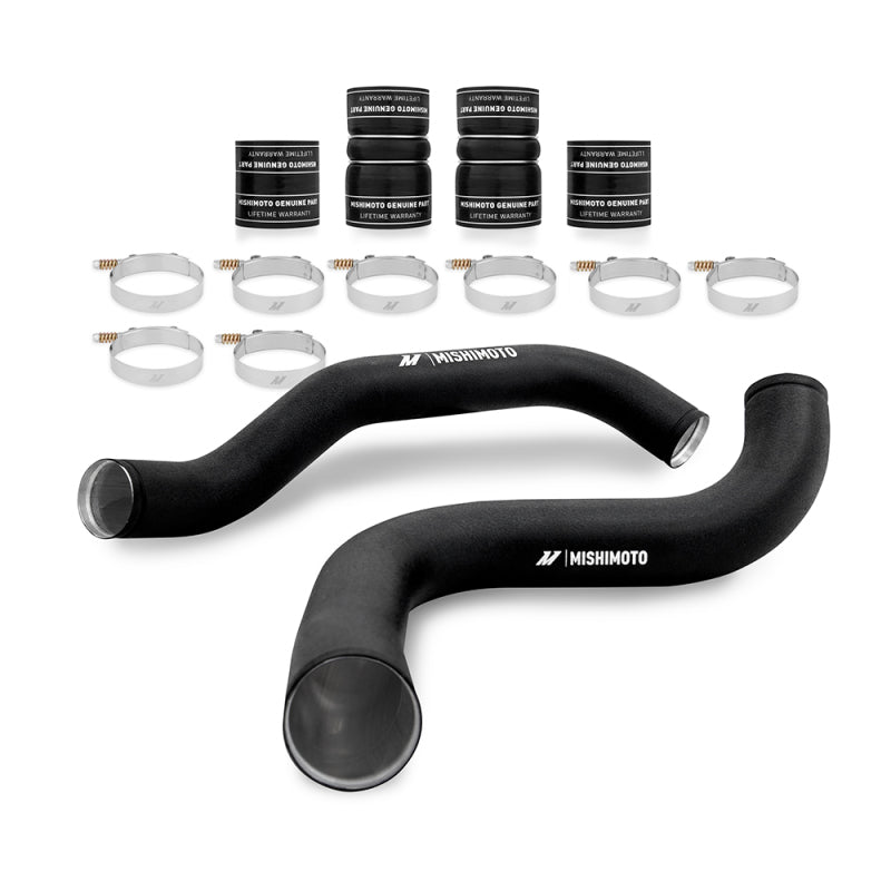 Load image into Gallery viewer, Mishimoto 99-03 Ford 7.3L Powerstroke PSD Black Intercooler Kit w/ Black Pipes
