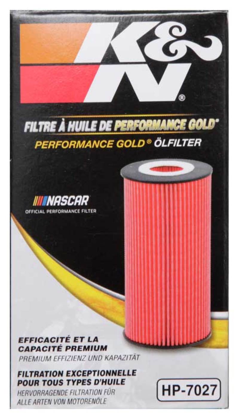 Load image into Gallery viewer, K&amp;N Performance Oil Filter for 09-19 GM 1.4L / 1.6L / 1.8L w/ Hengst Filter Housing
