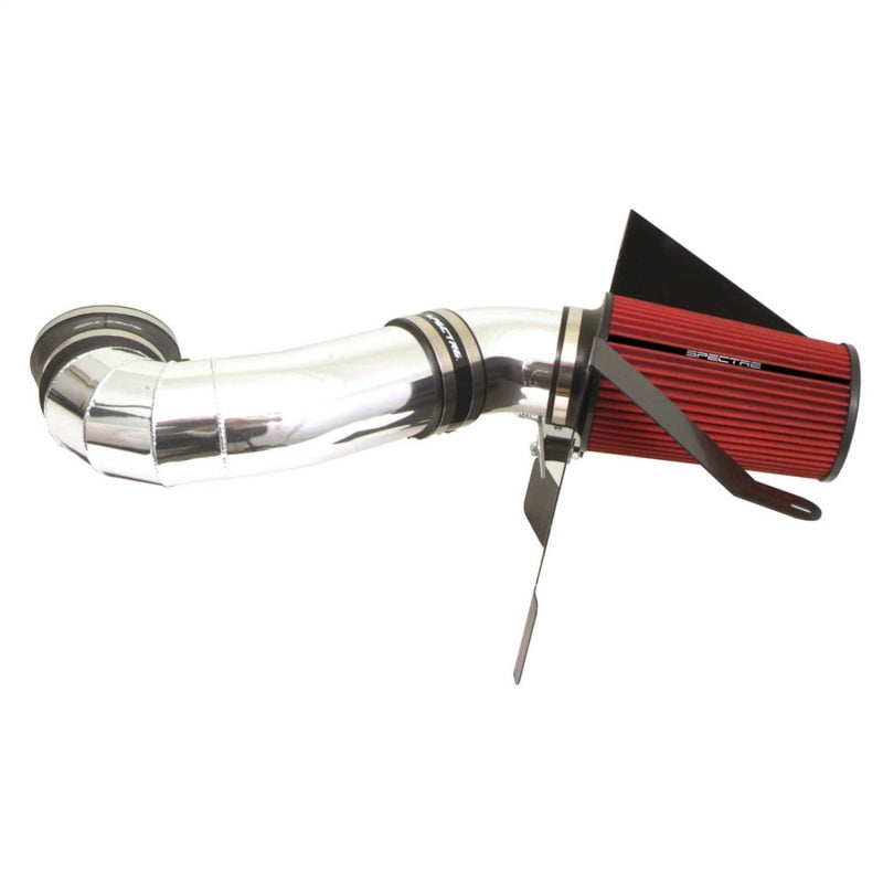 Load image into Gallery viewer, Spectre 05-09 Ford Mustang GT V8-4.6L F/I Air Intake Kit - Polished w/Red Filter

