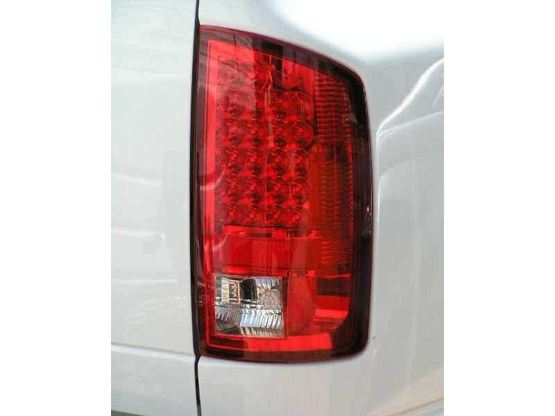Load image into Gallery viewer, Spyder Dodge Ram 1500 09-14 LED Tail Lights Incandescent- Red Clear ALT-YD-DRAM09-LED-RC
