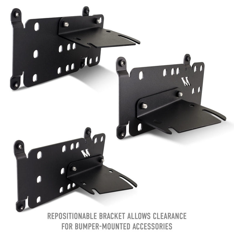 Load image into Gallery viewer, Mishimoto 2021+ Ford Bronco Modular Bumper License Plate Relocation
