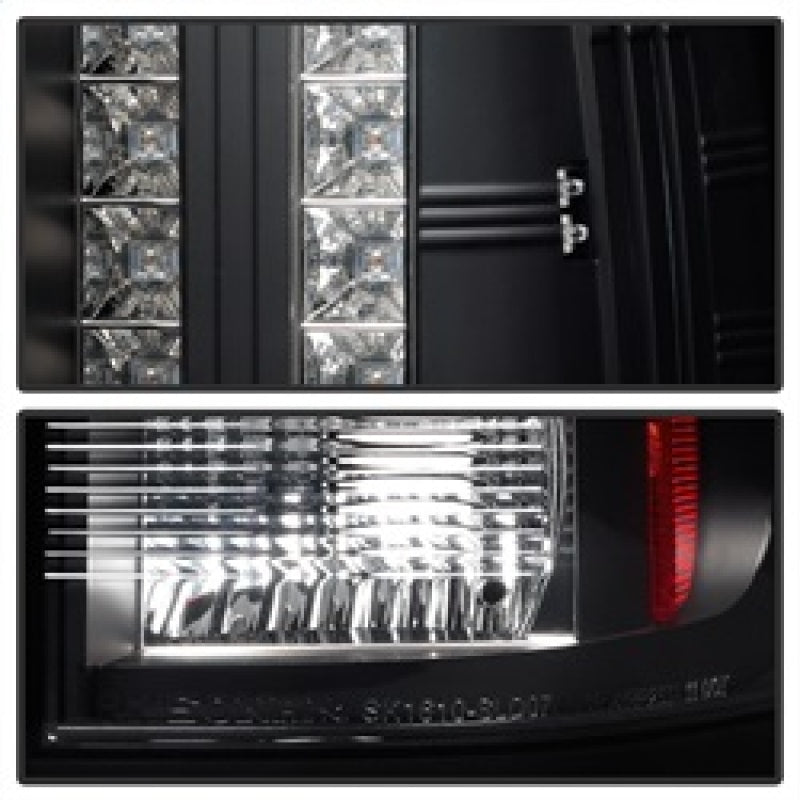 Load image into Gallery viewer, Spyder Chevy Silverado 07-13 LED Tail Lights Blk ALT-YD-CS07-LED-BK
