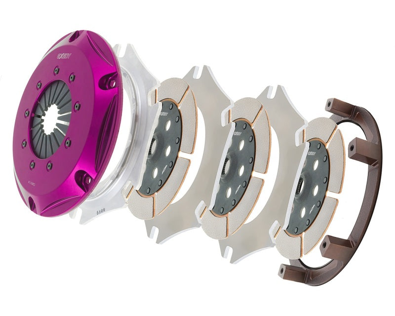 Load image into Gallery viewer, Exedy Universal Builder Series Triple Metallic Clutch Does NOT Incl FW Req. Custom Clutch Actuation
