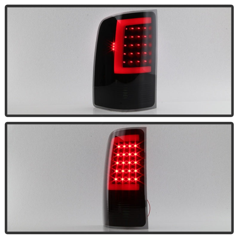 Load image into Gallery viewer, xTune 07-13 GMC Sierra 1500 LED Tail Lights - Black Smoke (ALT-ON-GS07-G2-LED-BSM)
