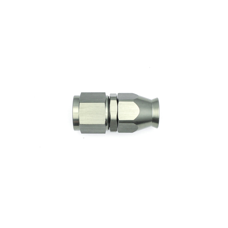 Load image into Gallery viewer, DeatschWerks 8AN Female Swivel Straight Hose End PTFE (Incl 1 Olive Insert) - Anodized Matte Black
